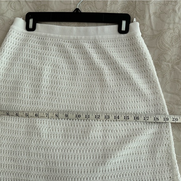 Vince Crochet knit Skirt White Size S Small $345 Style V733678434 - Picture 10 of 12